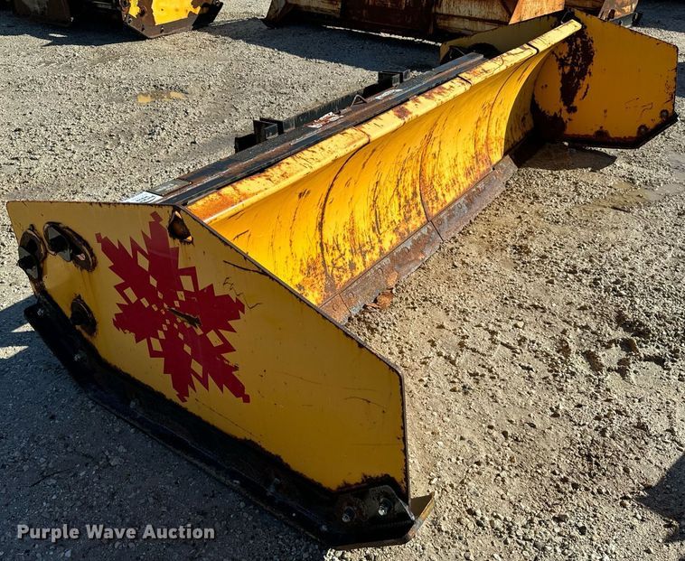 image for item DV5985 Arctic  LD10 skid steer snow pusher