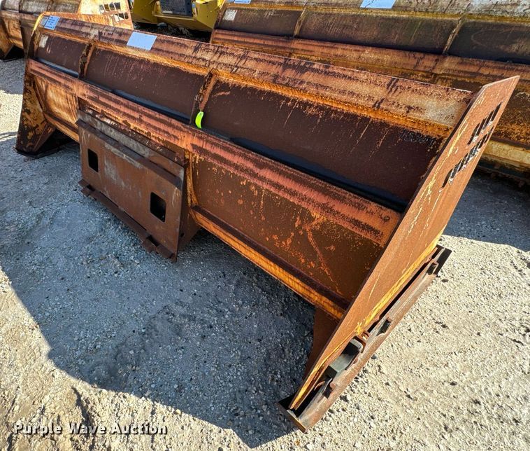 image for item DV5986 ProTech  IS10S skid steer snow pusher