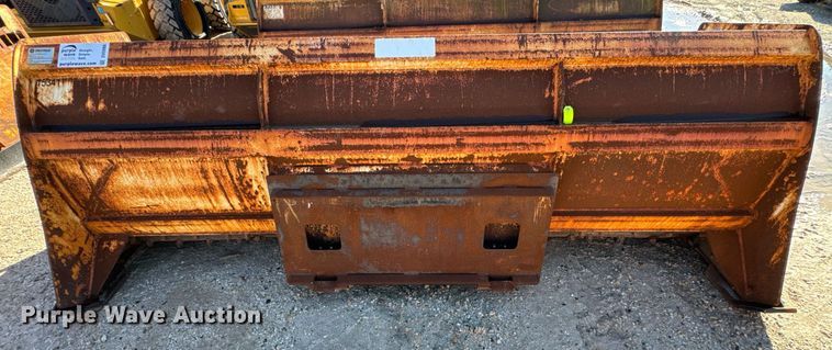 image for item DV5986 ProTech  IS10S skid steer snow pusher