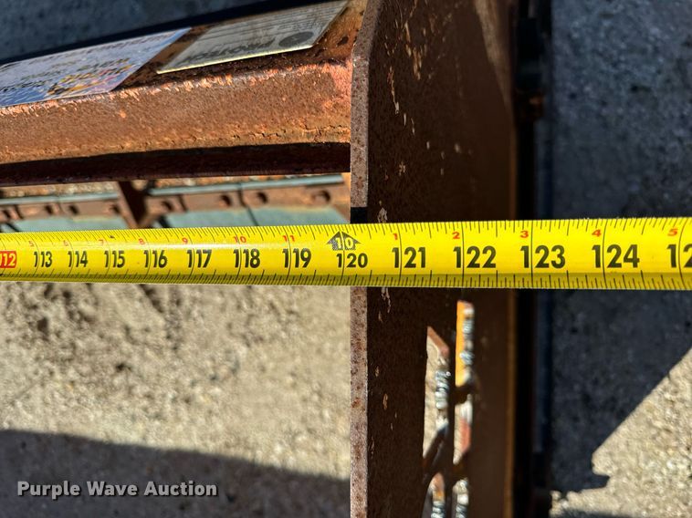 image for item DV5986 ProTech  IS10S skid steer snow pusher