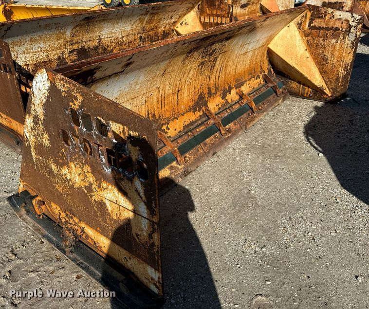 image for item DV5987 ProTech  IS10S skid steer snow pusher