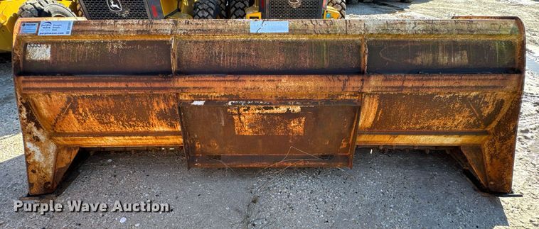 image for item DV5987 ProTech  IS10S skid steer snow pusher