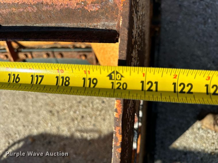 image for item DV5987 ProTech  IS10S skid steer snow pusher