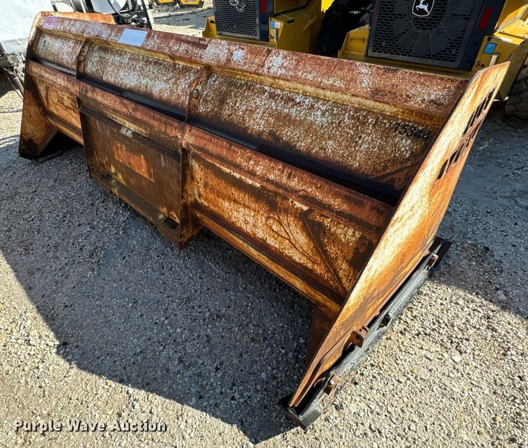 image for item DV5988 ProTech  IS10S skid steer snow pusher