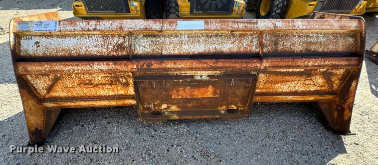 image for item DV5988 ProTech  IS10S skid steer snow pusher