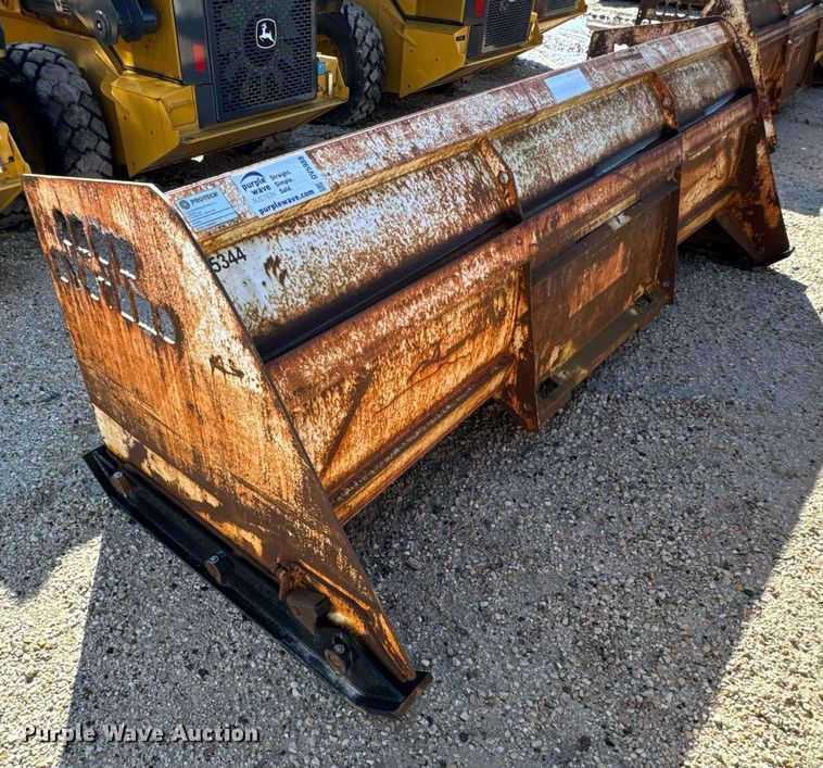 image for item DV5988 ProTech  IS10S skid steer snow pusher