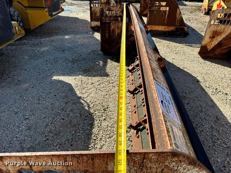 image for item DV5988 ProTech  IS10S skid steer snow pusher