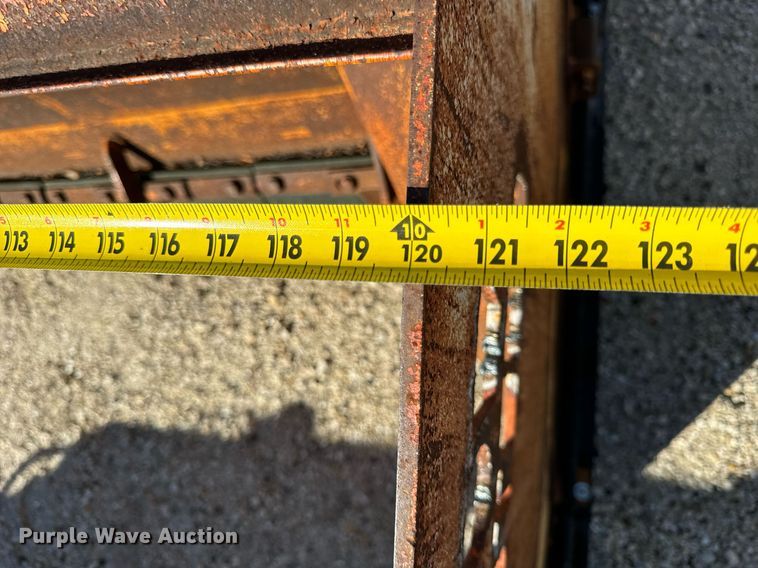 image for item DV5988 ProTech  IS10S skid steer snow pusher