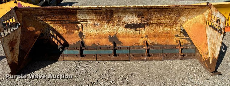 image for item DV5989 ProTech  IS10S skid steer snow pusher