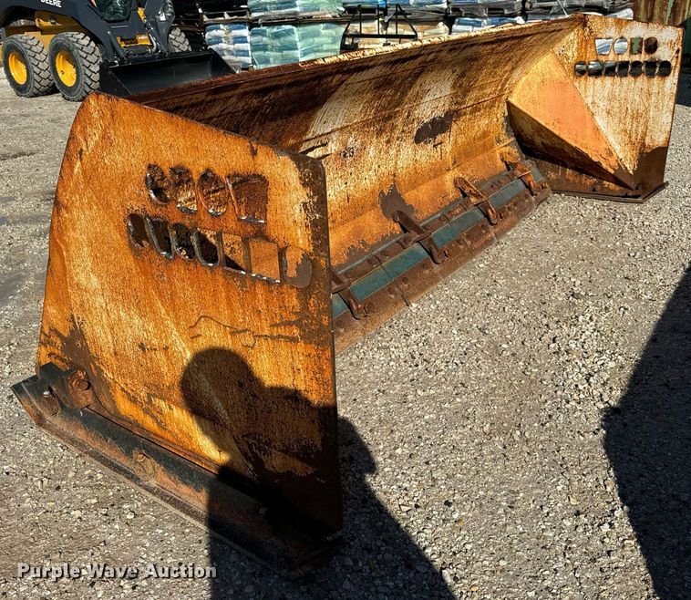 image for item DV5989 ProTech  IS10S skid steer snow pusher