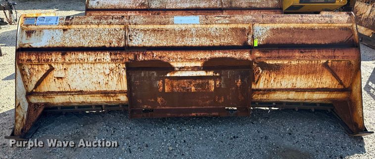 image for item DV5989 ProTech  IS10S skid steer snow pusher