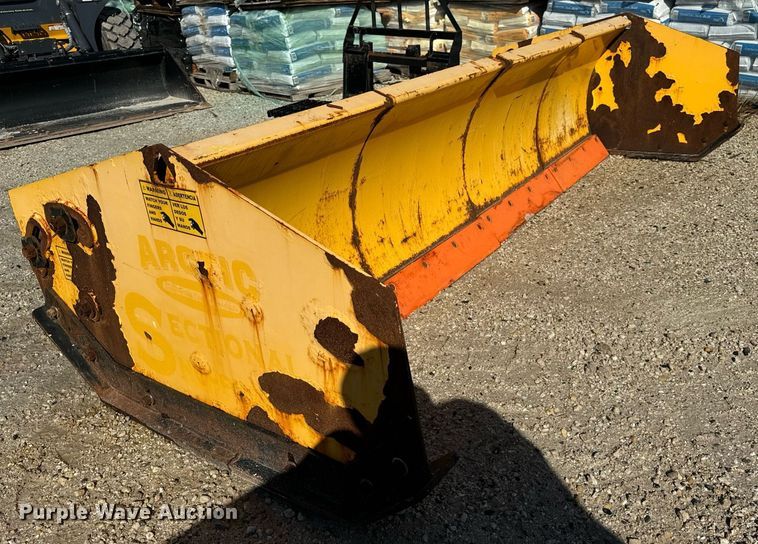 image for item DV5990 Arctic  10LD skid steer snow pusher