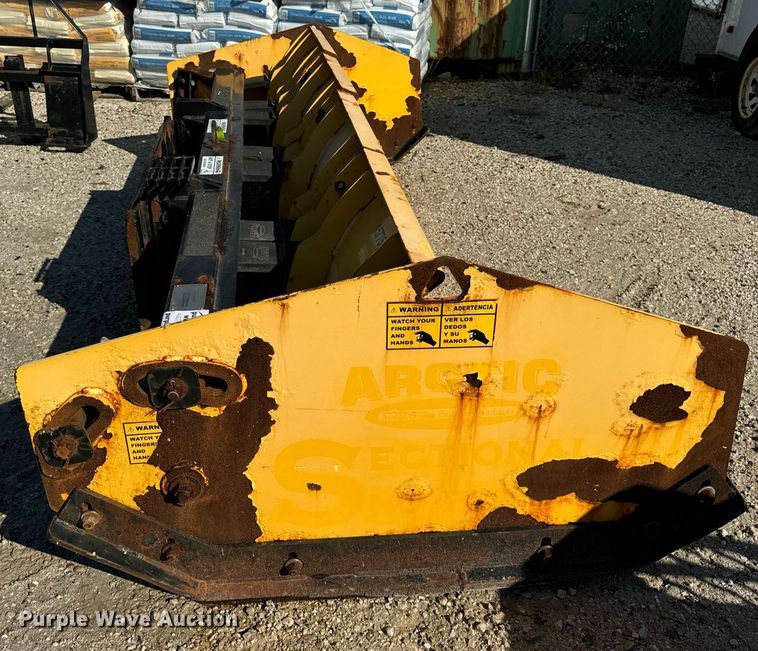 image for item DV5990 Arctic  10LD skid steer snow pusher