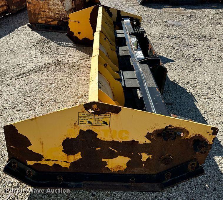 image for item DV5990 Arctic  10LD skid steer snow pusher