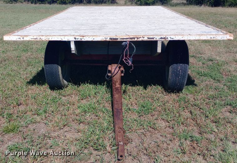 image for item DW0751 Shop built hay wagon