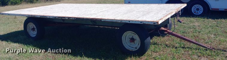 image for item DW0751 Shop built hay wagon