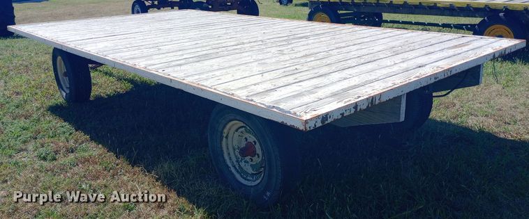 image for item DW0751 Shop built hay wagon