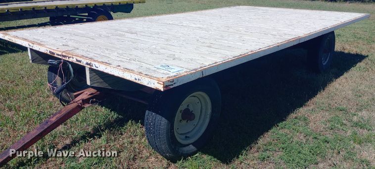 image for item DW0751 Shop built hay wagon