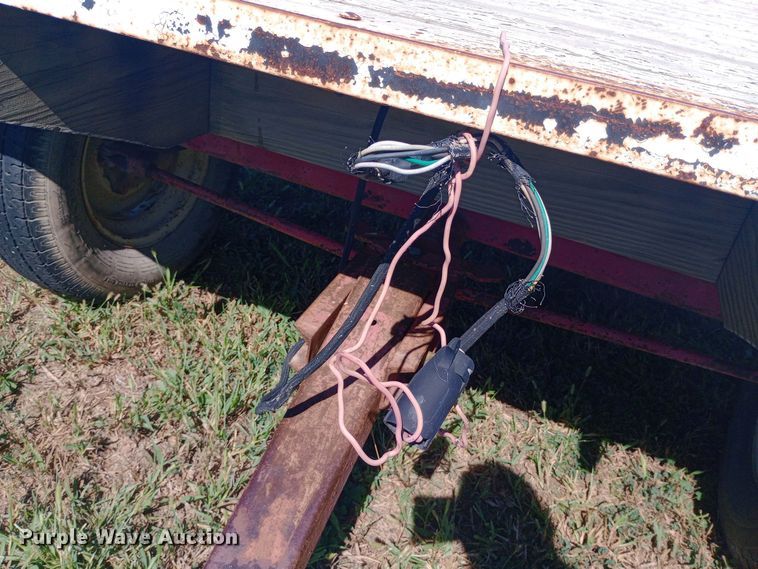 image for item DW0751 Shop built hay wagon