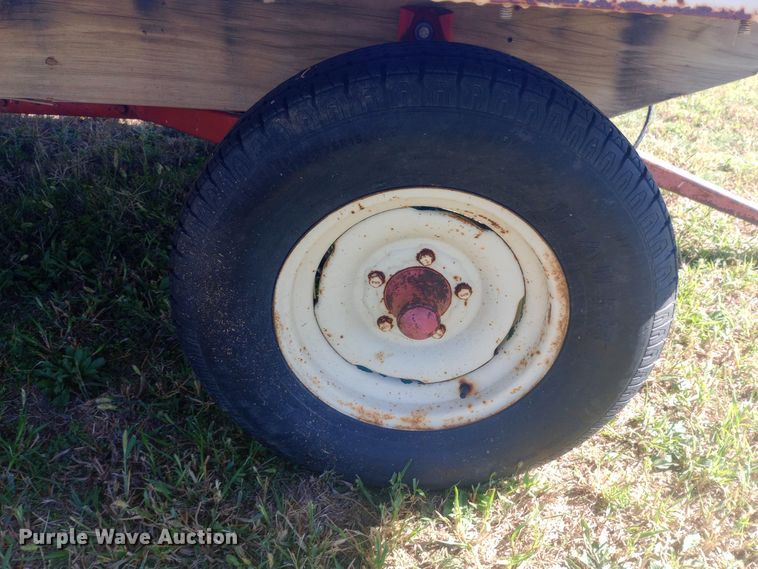 image for item DW0751 Shop built hay wagon