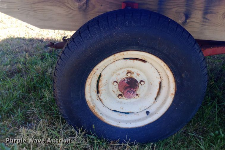 image for item DW0751 Shop built hay wagon