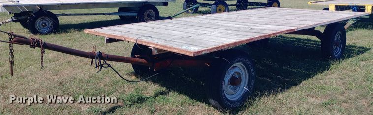 image for item DW0754 Shop built hay wagon