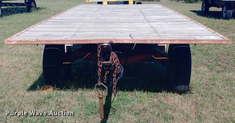 image for item DW0754 Shop built hay wagon
