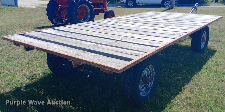 image for item DW0754 Shop built hay wagon