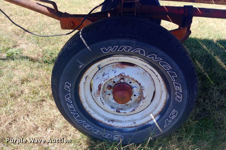 image for item DW0754 Shop built hay wagon