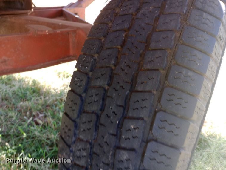 image for item DW0754 Shop built hay wagon