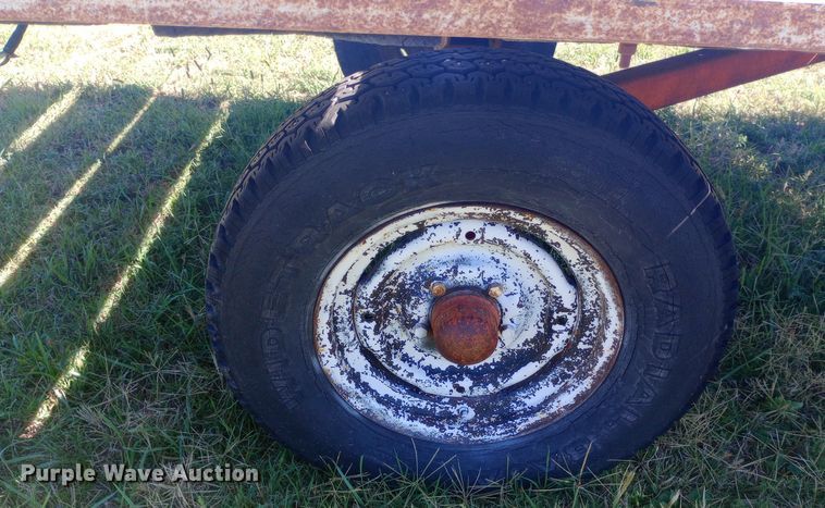 image for item DW0754 Shop built hay wagon