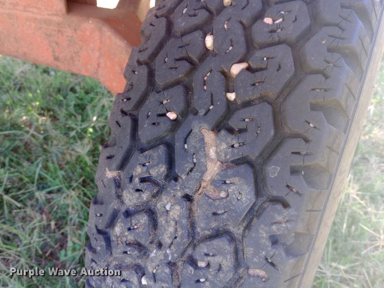 image for item DW0754 Shop built hay wagon