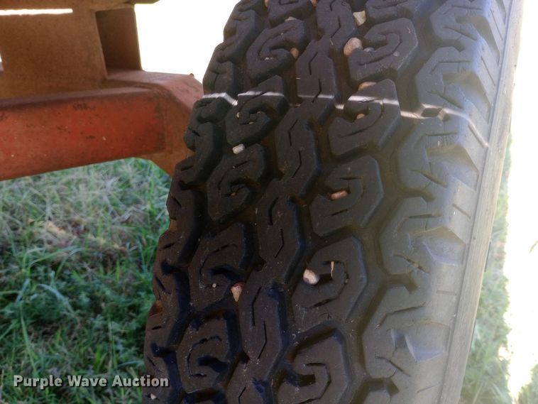 image for item DW0754 Shop built hay wagon
