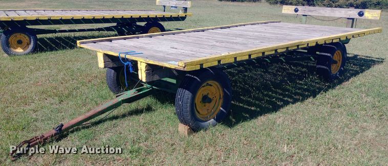 image for item DW0755 Shop built hay wagon