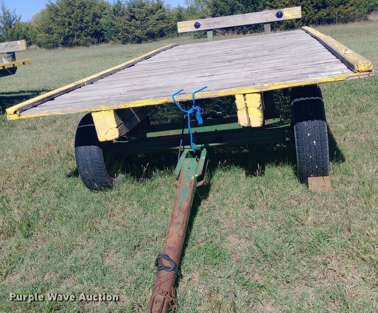 image for item DW0755 Shop built hay wagon