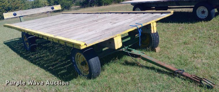 image for item DW0755 Shop built hay wagon