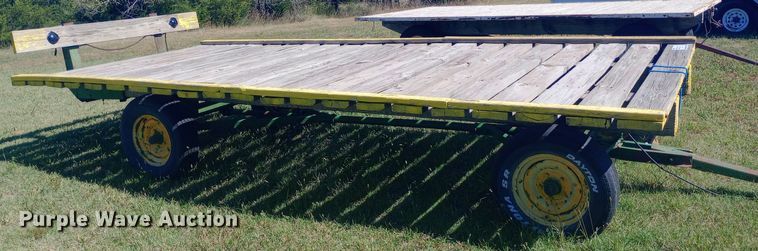 image for item DW0755 Shop built hay wagon