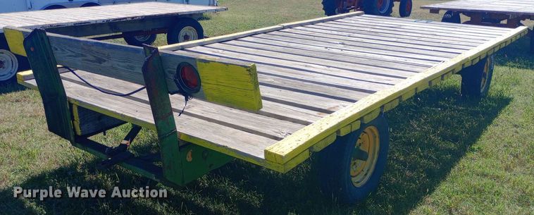 image for item DW0755 Shop built hay wagon