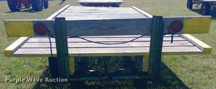 image for item DW0755 Shop built hay wagon