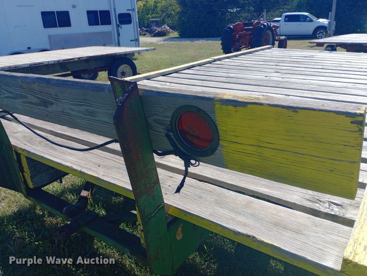 image for item DW0755 Shop built hay wagon