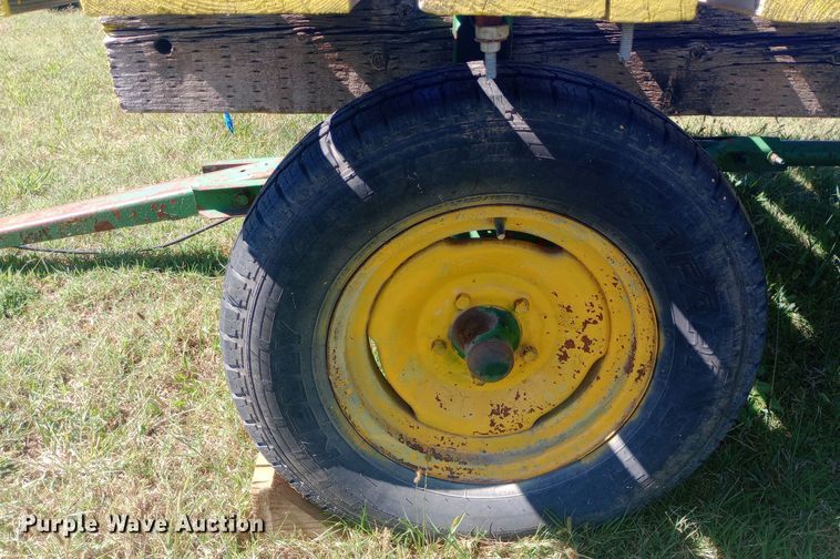 image for item DW0755 Shop built hay wagon