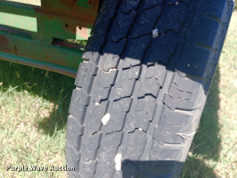 image for item DW0755 Shop built hay wagon