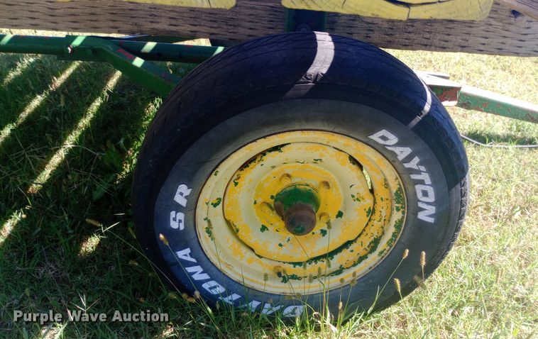 image for item DW0755 Shop built hay wagon