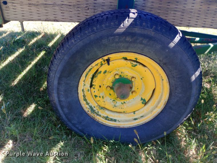 image for item DW0755 Shop built hay wagon