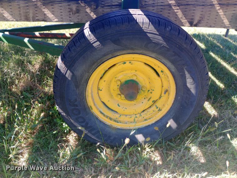 image for item DW0755 Shop built hay wagon