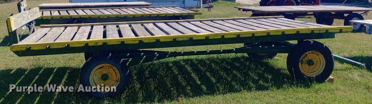 image for item DW0756 Shop built hay wagon