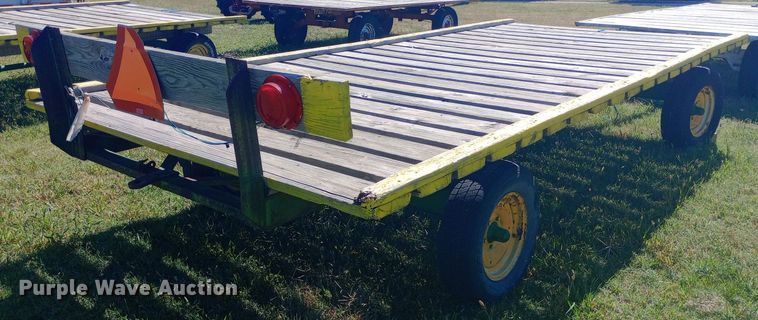 image for item DW0756 Shop built hay wagon