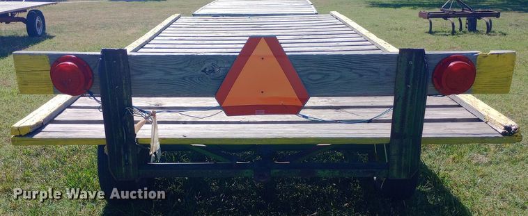 image for item DW0756 Shop built hay wagon