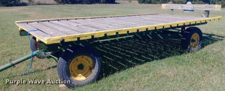 image for item DW0756 Shop built hay wagon
