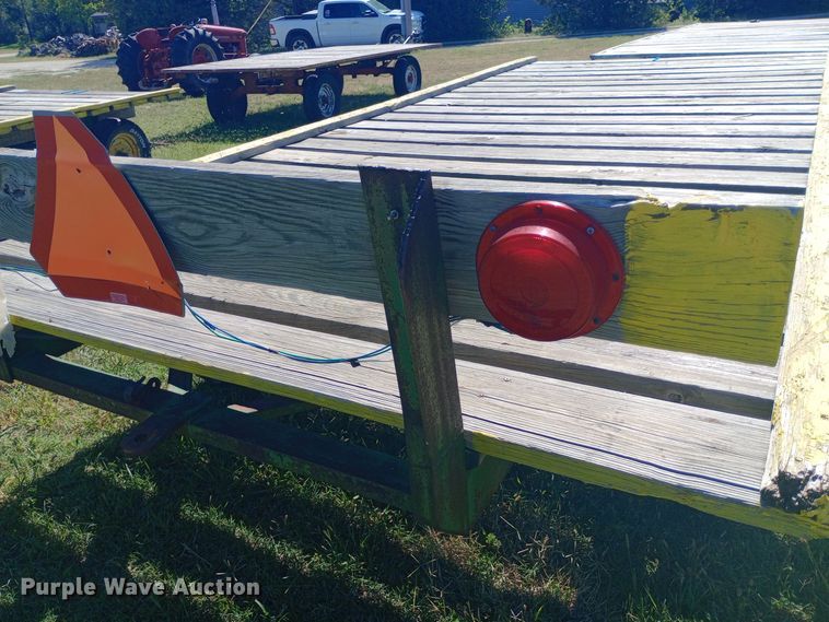 image for item DW0756 Shop built hay wagon